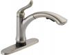 Delta 4353T-SS-DST Linden Stainless Single Handle Pull-Out Kitchen Faucet With Touch2O Technology