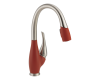 Delta 9158-SR-DST Fuse Stainless and Chili Pepper Single Handle Pull-Down Kitchen Faucet