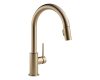 Delta 9159-CZ-DST Trinsic Champagne Bronze Single Handle Pull-Down Kitchen Faucet