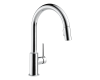 Delta 9159-DST Trinsic Chrome Single Handle Pull-Down Kitchen Faucet