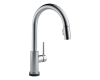 Delta 9159T-AR-DST Trinsic Arctic Stainless Single Handle Pull-Down Kitchen Faucet Featuring Touch2O Technology