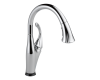 Delta 9192T-DST Addison Chrome Single Handle Pull-Down Kitchen Faucet Featuring Touch2O