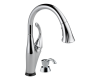 Delta 9192T-SD-DST Addison Chrome Single Handle Pull-Down Kitchen Faucet with Touch2O Technology And Soap Dispenser