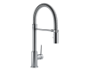 Delta 9659-AR-DST Arctic Stainless Single Handle Pull-Down Kitchen Faucet with Spring Spout