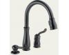 Delta Leland 978-RBSD-DST Venetian Bronze Diamond Seal Technology Kitchen Pull Down with Soap Dispenser