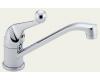 Delta 101-WF Classic Chrome Single Handle Kitchen Faucet