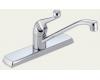 Delta 120 Classic Chrome Single Handle Kitchen Faucet