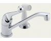 Delta 175-WF Classic Chrome Single Handle Kitchen Faucet