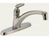 Delta Michael Graves 188-SSWF Brilliance Stainless Single Handle Kitchen Faucet