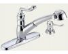 Delta Saxony 473-SD Chrome Pull-Out Kitchen Faucet