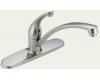 Delta Signature 140-SSWF Brilliance Stainless Single Handle Kitchen Faucet