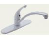 Delta 140-WHWF Signature White Single Handle Kitchen Faucet