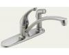 Delta 340-SSWF Signature Brilliance Stainless Single Handle Kitchen Faucet