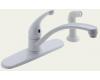 Delta Signature 440-WHWF White Single Handle Kitchen Faucet