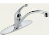 Delta 102-WF Sincerity Chrome Single Handle Kitchen Faucet