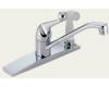 Delta 300-TP Tract Pack Chrome Single Handle Kitchen Faucet