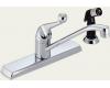 Delta 400-WFSPRBTP Tract Pack Chrome Single Handle Kitchen Faucet