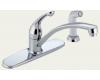 Delta 440-TP Tract Pack Chrome Single Handle Kitchen Faucet