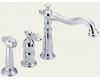 Delta Victorian 155-WF Chrome Single Handle Kitchen Faucet