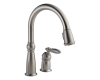 Delta 955-SS-DST Victorian Brilliance Stainless Diamond Seal Technology Kitchen Pull Down Faucet