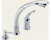Delta 476 Waterfall Chrome Kitchen Pull-Down Faucet