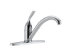 Delta 100-DST Classic Chrome Single Handle Kitchen Faucet