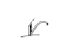 Delta 100LF-HDF 100_300_400Series Chrome Single Handle Centerset Kitchen Faucet