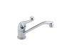 Delta 101LF-WF Classic Chrome Single Handle Kitchen Faucet