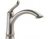 Delta 1353-SS-DST Linden Brilliance Stainless Single Handle Kitchen Faucet