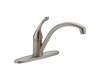 Delta 140-SSWE-DST Collins Brilliance Stainless Single Handle Kitchen Faucet