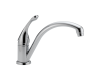 Delta 141-DST Collins Chrome Single Handle Kitchen Faucet