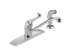 Delta 400LF-WF 134/100_300_400Series Chrome Single Handle Kitchen Faucet With Spray