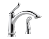 Delta 4453-DST Linden Chrome Single Handle Deck Kitchen Faucet