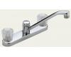 Delta 2102 Classic Chrome Two Handle Kitchen Faucet