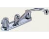 Delta 2100-TP Tract Pack Chrome Two Handle Kitchen Faucet