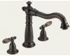 Delta 2255-RBLHP Victorian Venetian Bronze Two Handle Kitchen Faucet