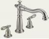 Delta 2255-SSLHP Victorian Brilliance Stainless Two Handle Kitchen Faucet