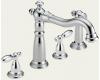 Delta Victorian 2256-LHP Chrome Two Handle Kitchen Faucet