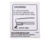 Delta RP17829 Diverter Tub Spout Decal Label