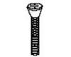 Delta RP7428NN Pearl Nickel Overflow Plate Screws