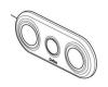 Delta RP34792SS Brilliance Stainless Escutcheon - Small - 18 Series