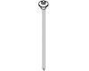 Delta RP26165NN Innovations Pearl Nickel Lift Rod Assembly