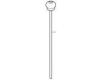 Delta RP41588PB Leland Polished Brass Lift Rod