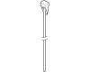 Delta RP54095PT Urban - Arzo Aged Pewter Lift Rod Assembly