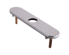 Delta RP63209 Chrome Escutcheon Delta RP63209 Chrome Escutcheon