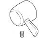 Delta RP51304PT Lahara Aged Pewter 14 Series Handle Assembly Delta RP51304PT Lahara Aged Pewter 14 Series Handle Assembly