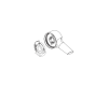 Delta RP73379 Chrome Handle With Rotational Limit Stop - 17 Series