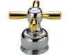 Delta NeoStyleOld H46CB Chrome & Brilliance Polished Brass Metal Cross Handle