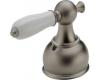 Delta H512NN Brilliance Pearl Nickel Porcelain Lever Handle