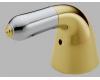 Delta H54PB Innovations Brilliance Polished Brass Metal Lever Handle Base